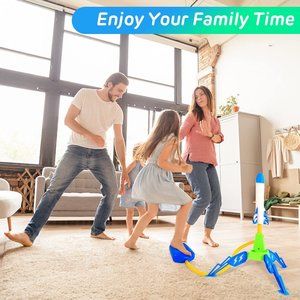 Jump Rocket Launchers for Kids Toys for 3 4 5 6 7 8 Year Old Boys Girls Air Rock